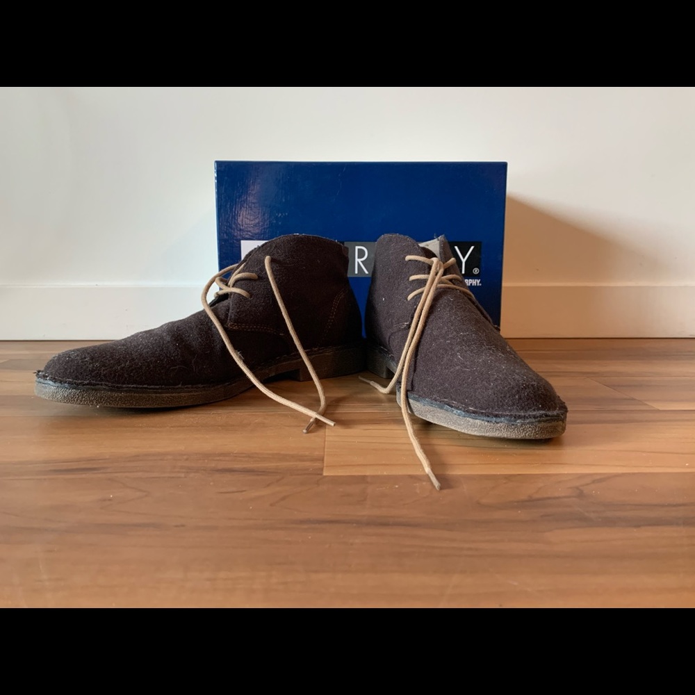 Johnston & Murphy Chocolate Chukka Boot
